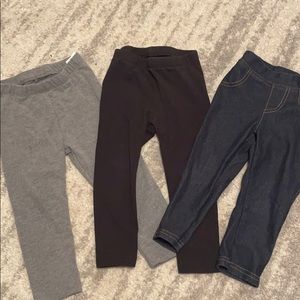 Three pairs of Leggings